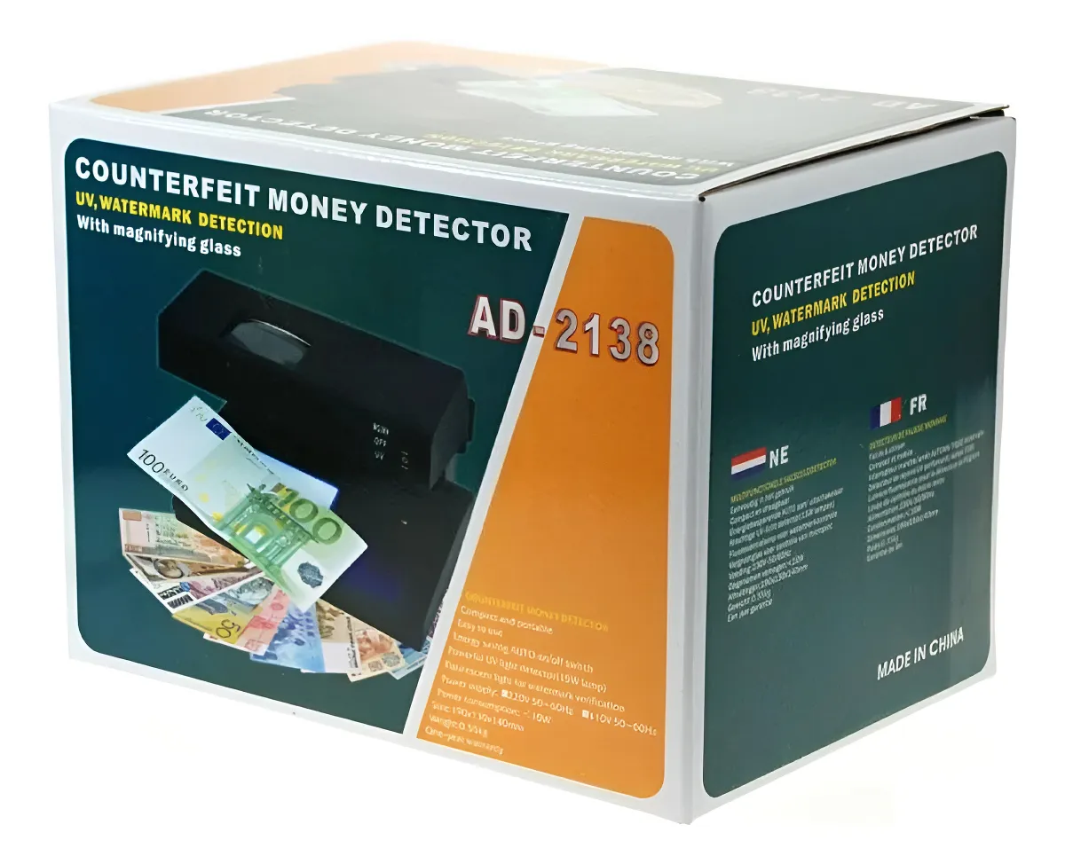 Probador De Billetes 4w Detector Tubo Luz Ultravioleta