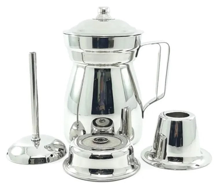 Olleta Chocolatera 2 Litros Acero Quirúrgico Accesorios