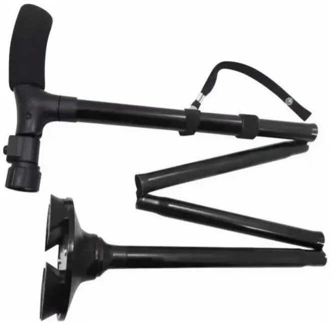 Baston Ortopedico Trusty Cane Con Linterna Luz Led Plegable