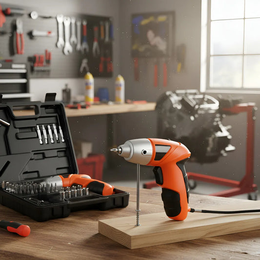 Destornillador Zebbris Inalámbrico Eléctrico Atornillador - Naranja - 50