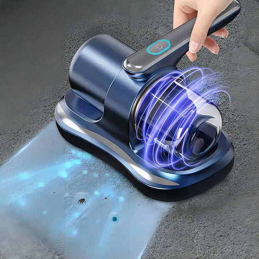 Aspiradora Zebbris Inalámbrica Anti Ácaros Removedor Uv Colo - Negro