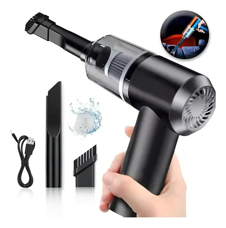 Aspiradora inalámbrica Vertical Genérica Aspirador De Pó Automotivo 100ml negra