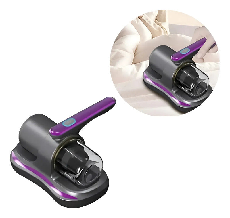 Aspiradora Zebbris Inalámbrica Anti Ácaros Removedor Uv Colo - Negro