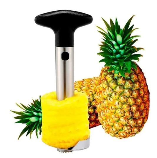 Pelador De Piña, Descorazonador, Rebanador, Acero Inoxidable