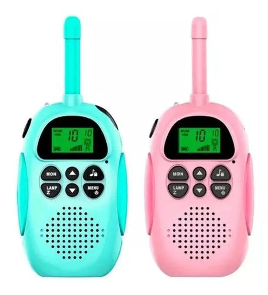Radios Walkie Talkies Para Niños De Largo Alcance Recargables