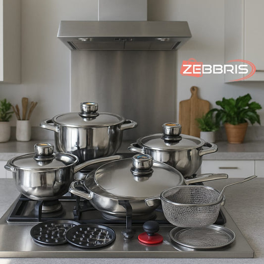 Ollas Acero Quirurgico Inoxidable Schaffhausen 21 Piezas