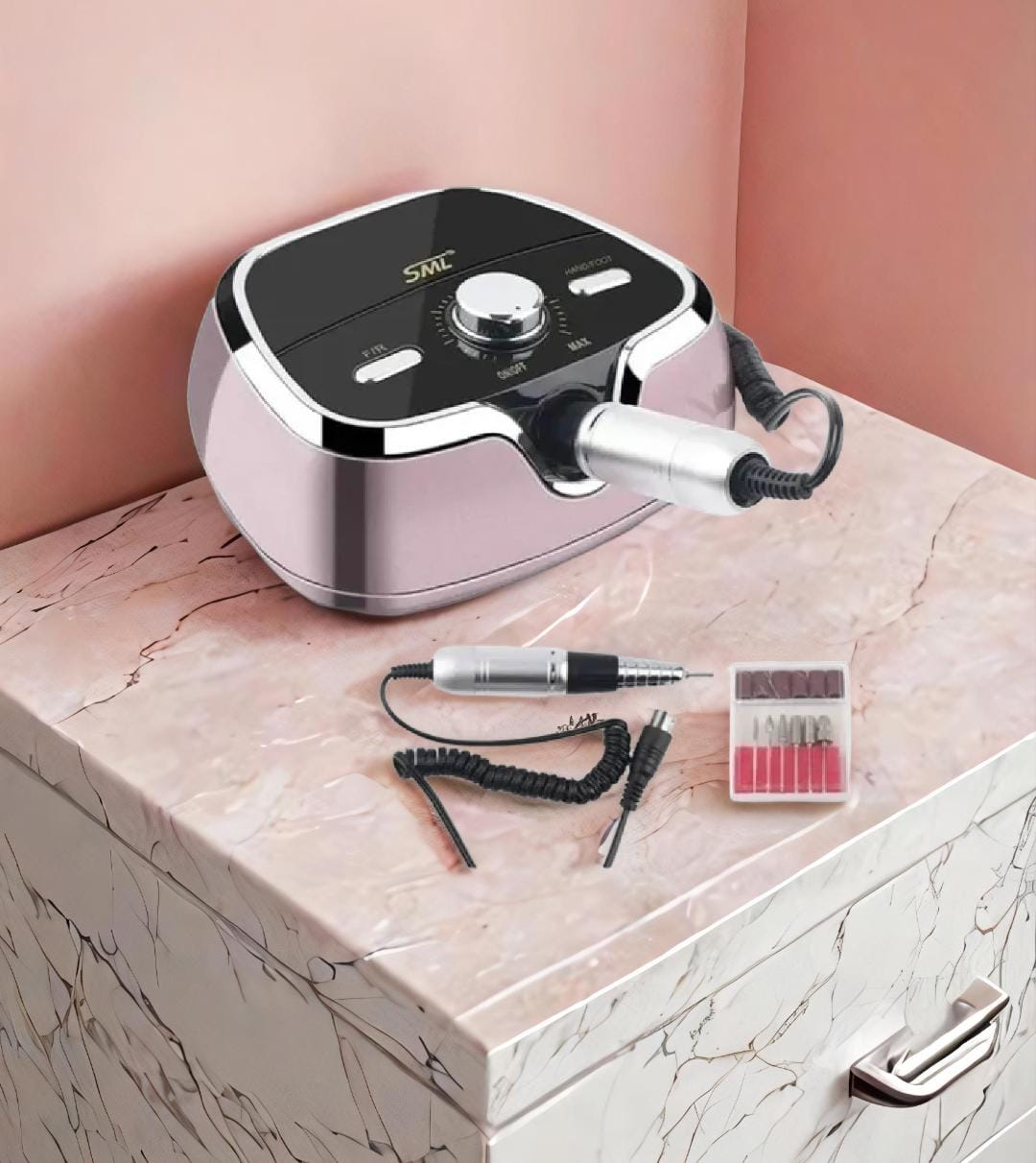 Pulidor De Uñas Eléctrico Set Para Manicure Y Pedicure M3