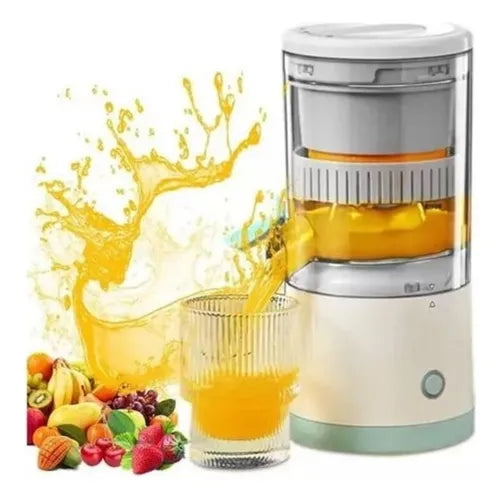 Extractor De Sumo De Fruta Eléctrico Recargable Jugo Naranja