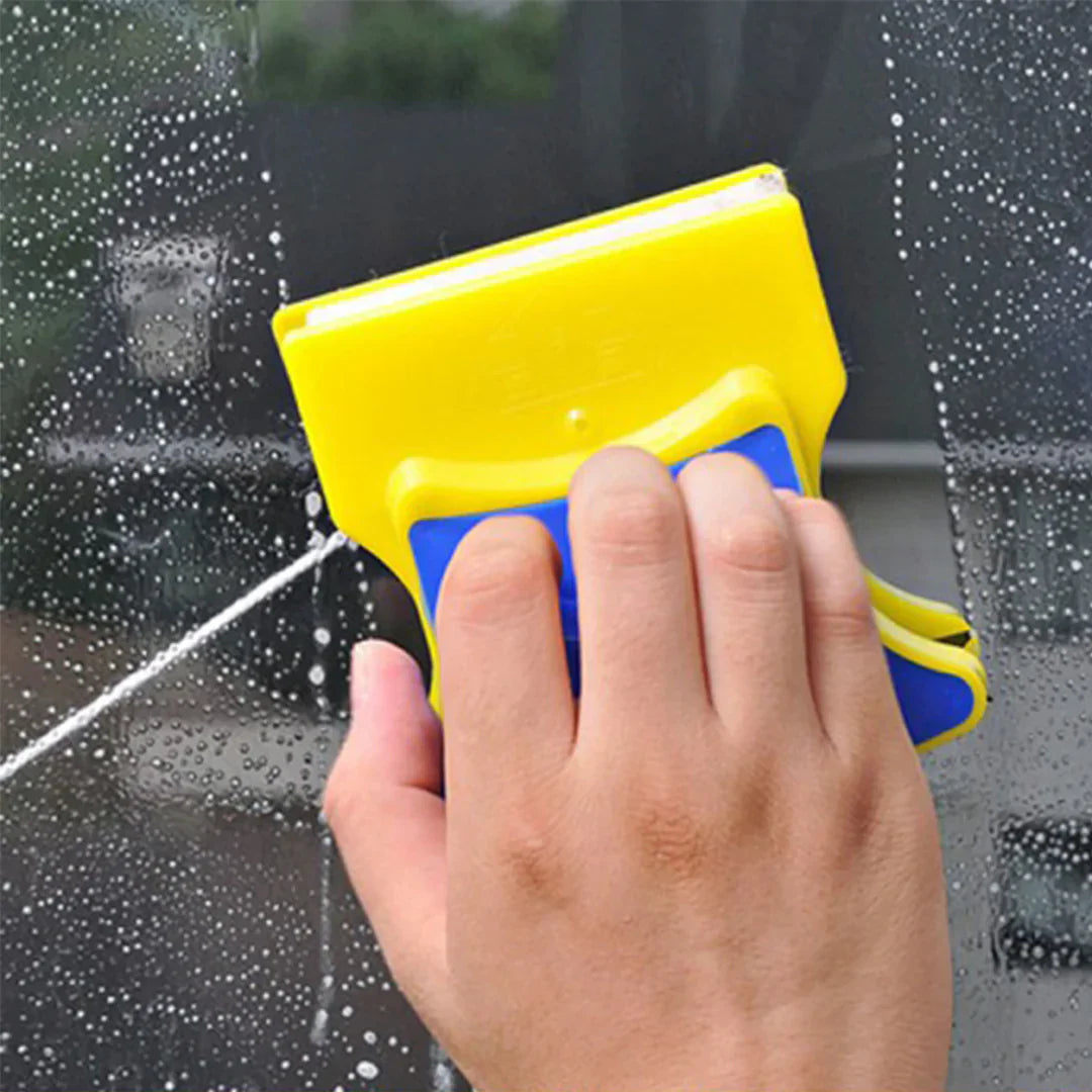 Limpiador De Vidrio Magnetico limpieza y facilidad