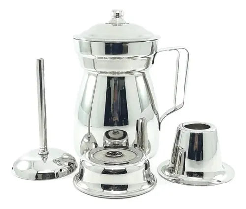 Olleta Chocolatera 1 Litro Acero Quirúrgico Accesorios
